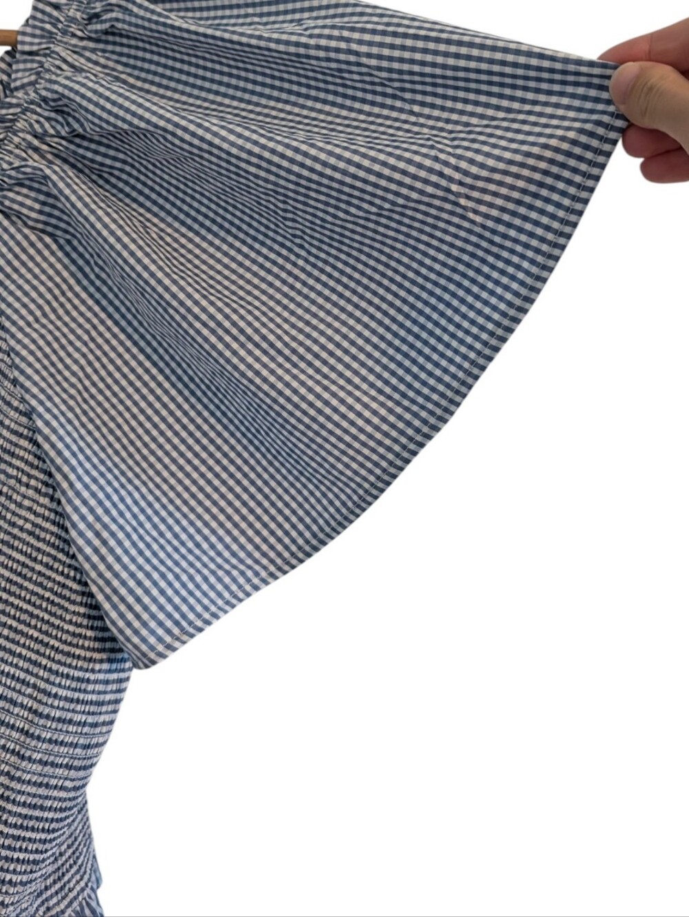 Ivy City Co Indie Jumpsuit in Blue Gingham NWT - Picture 6 of 13